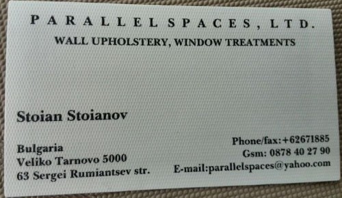 business card